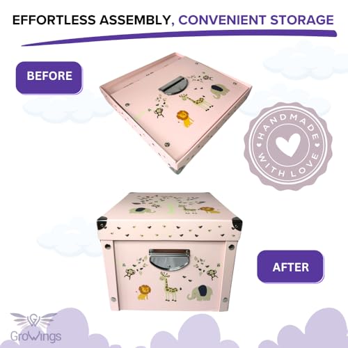 GroWings Baby Keepsake Box - Large Memory Storage for Newborns