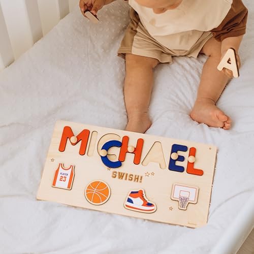 Personalized Golf Name Puzzle for Toddlers