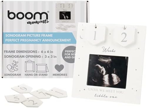 Boom Moments Sonogram Frame 65 x 6 Inches