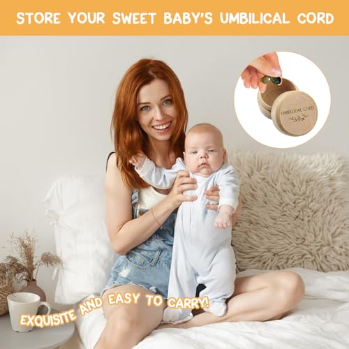 Wooden Baby Fetal Hair Memorial Box with Engraving