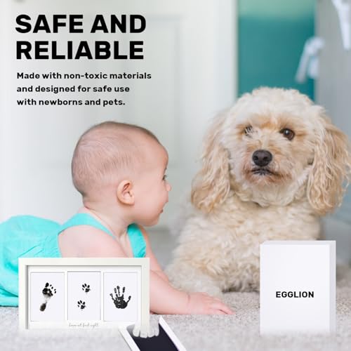 EGGLION 4-Pack Inkless Baby Pet Print Kit