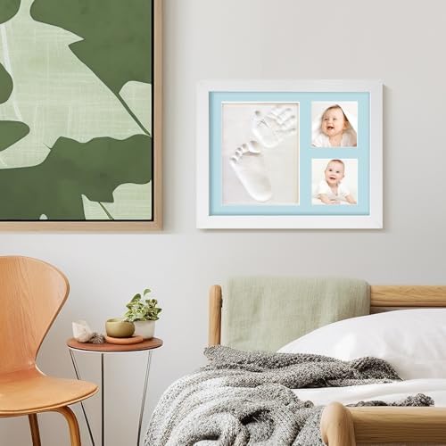 Baby Hand Footprint Kit with Frame - Newborn Keepsake