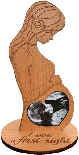 Hearts Sign Baby Ultrasound Photo Frame - Heart-Shaped Keepsake