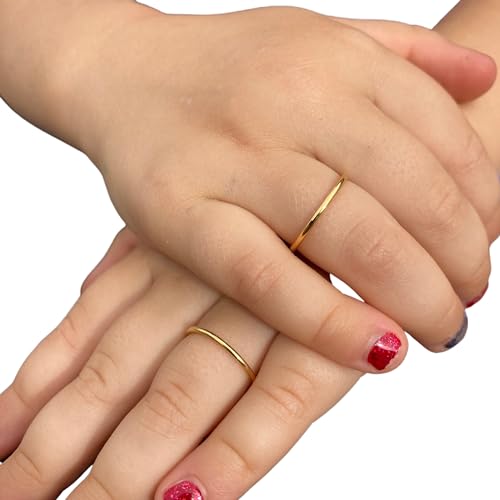 Baby Stacking Rings 14k Gold Fill Size 0