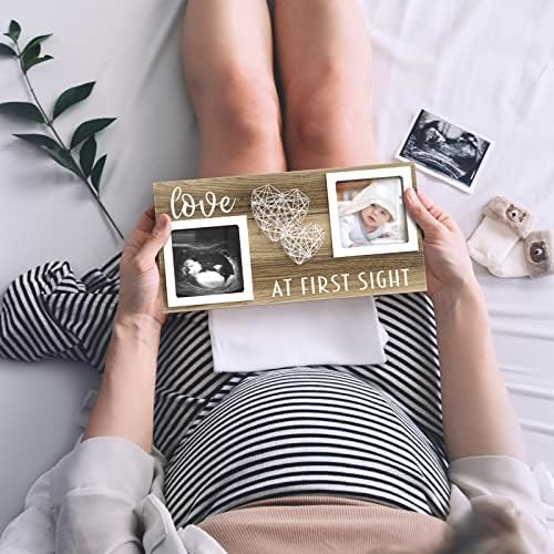 EURSET Baby Sonogram Frame - 3 x 3 Ultrasound Photo Display