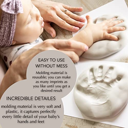 Sweet Memories Baby Hands Feet Casting Kit - 2-8 Casts DIY Keepsake