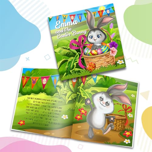 Personalized Story Book - The Easter Bunny for Kids 0-8 Years