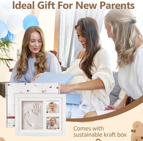 Aiacmea Inkless Baby Keepsake Frame Kit