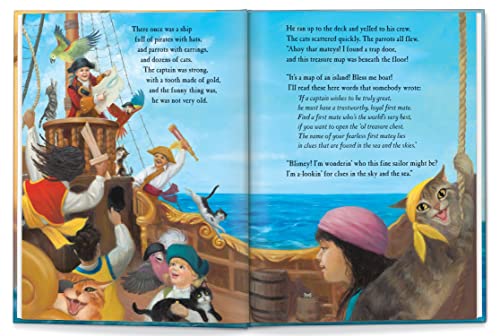 Personalized Pirate Story Book for Kids - I See Me Hardcover Keepsake