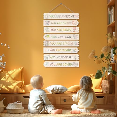 WAKOSAN Elephant Wall Decor for Kids Room 1