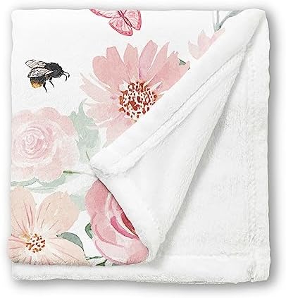 Arteaga Personalized Baby Blanket for Girls 1