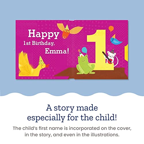 Babys First Birthday Personalized Book for Girls 1