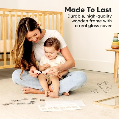 KeaBabies Nova 12-Month Photo Frame for Baby
