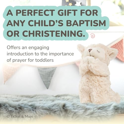 Tickle Main Baby Praying Musical Lamb Book Gift Set 1
