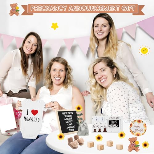 OFUSUY 11 Pcs Pregnancy Announcement Set 1
