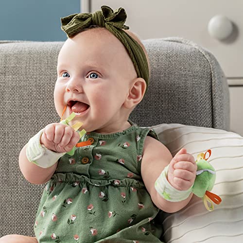 DEMDACO Unicorn Wrist Rattle and Mirror Toy