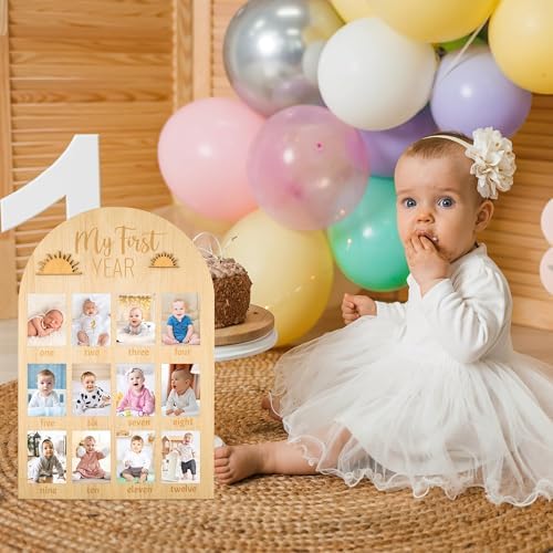 R HORSE First Year Photo Display Wooden Board