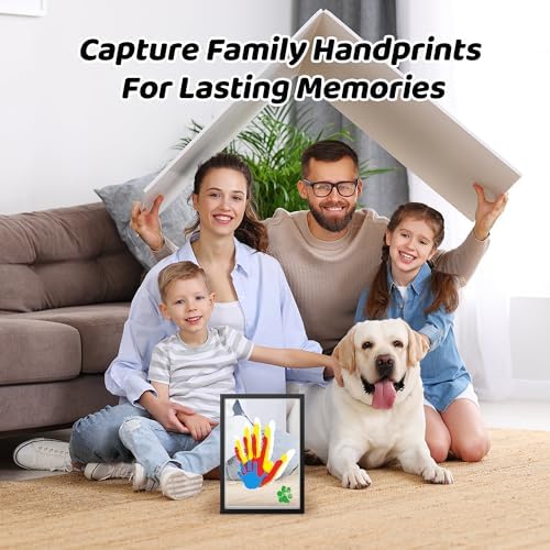 Family Handprint Kit with 6 Non-Toxic Paints 1