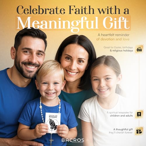 BACROS Baby Baptism Gift Set For Boys Girls