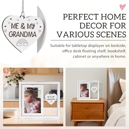 Me My Grandma Picture Frame - 4x6 Rotating Photo Frame