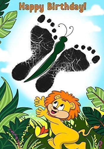 ReignDrop Ink Pad for Baby Footprint and Handprint - Black 1