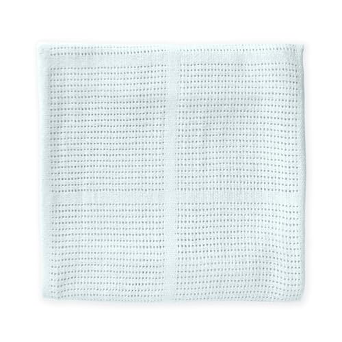 Amazing Baby Soft Blue Cellular Blanket