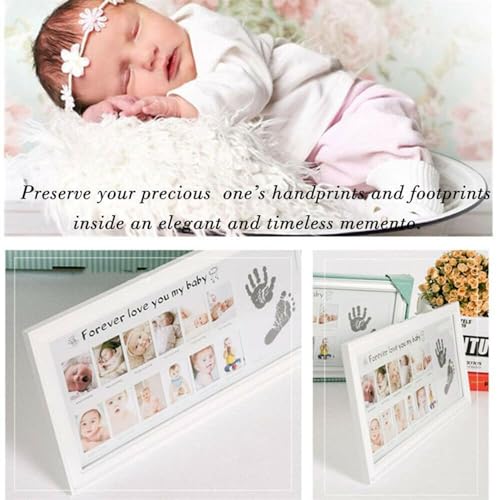 Yotsuba Newborn Footprint Handprint Inkless Wipe Kit Jet Black 4-Pack