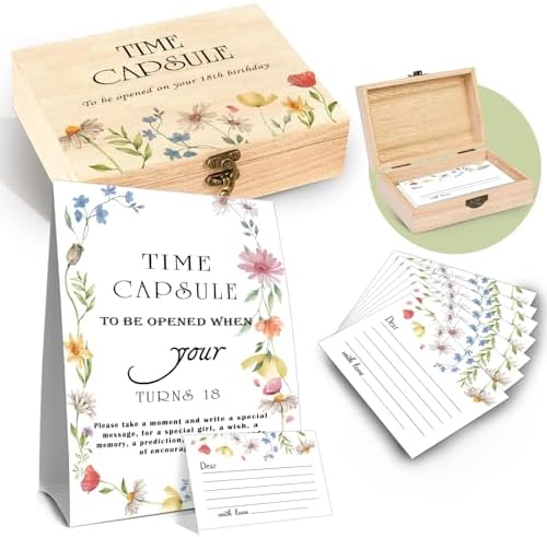 DEANHOT Floral Time Capsule Set