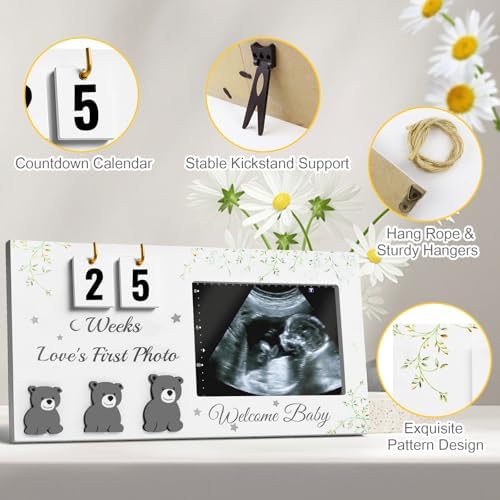 YinEpand Ultrasound Frame with Countdown and Plant Prints