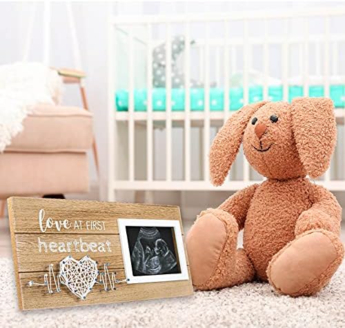 VILIGHT Pregnancy Announcement Sonogram Frame - 4 x 3 Ultrasound Photo Display