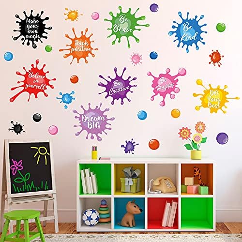 Sinekong Colorful Inspirational Quotes Wall Decals