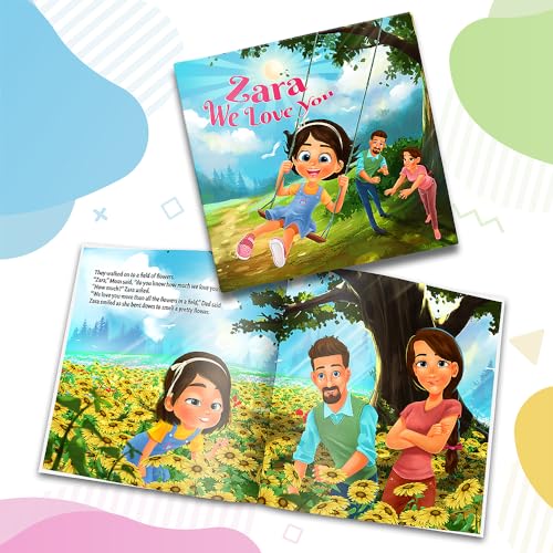 Personalized Story Book for Kids - We Love You by Dinkleboo
