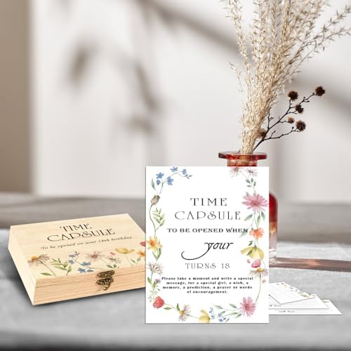 DEANHOT Floral Time Capsule Set