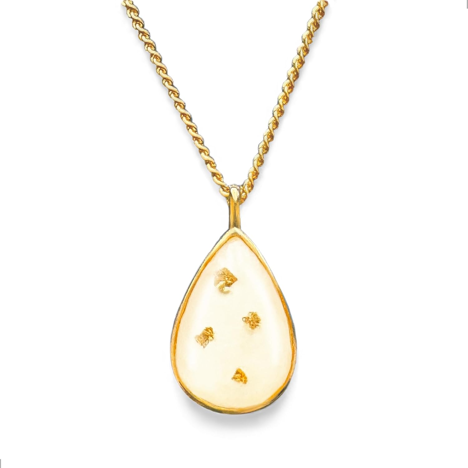 Milky Treasures Gold Necklace DIY Breastmilk Jewelry Kit