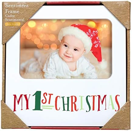 Kate Milo My 1st Christmas Photo Frame Pack of 2