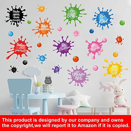 Sinekong Colorful Inspirational Quotes Wall Decals