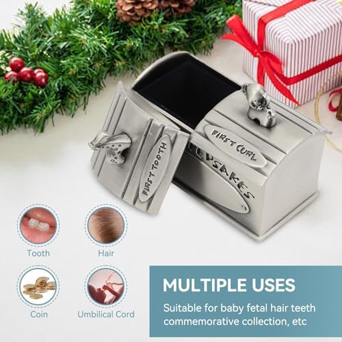 Cyrank Baby Keepsake Box with Lids