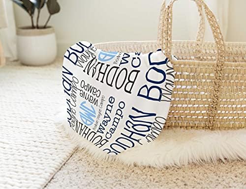 Personalized Baby Blanket with Name - Soft Fleece Bed Blanket for Newborns