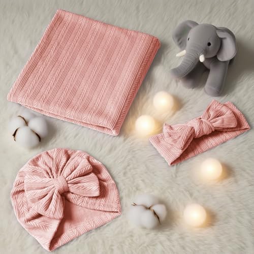Golener 5PCS Swaddle Blanket for Babies - Soft Stretchy Cotton Blend