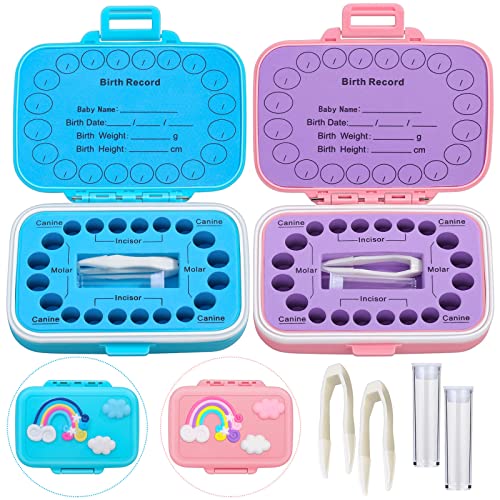 Caffox Baby Teeth Keepsake Box for Kids 1