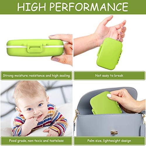 Jetec Baby Tooth Box Keepsake Organizer Green