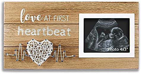 VILIGHT Pregnancy Announcement Sonogram Frame - 4 x 3 Ultrasound Photo Display