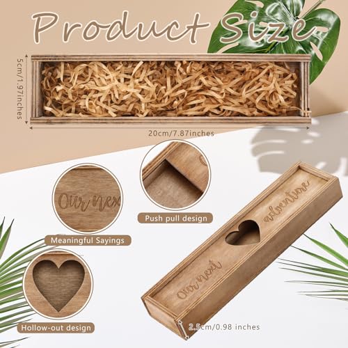 Barydat Wooden Pregnancy Test Keepsake Box