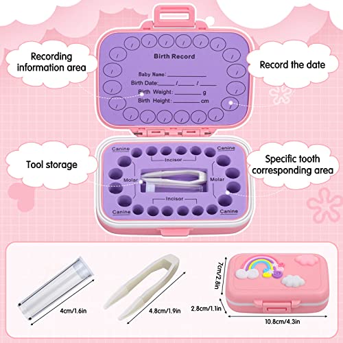 Caffox Baby Teeth Keepsake Box for Kids 1