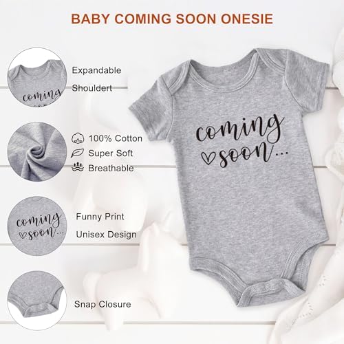Blinking Stars Baby Coming Soon Announcement Set