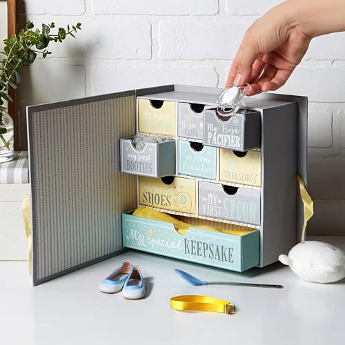 Votum Baby Keepsake Box - Moon Stars 9 Compartments