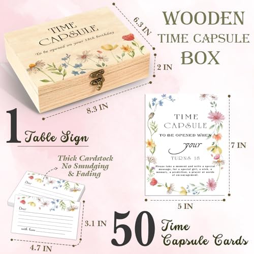 DEANHOT Floral Time Capsule Set