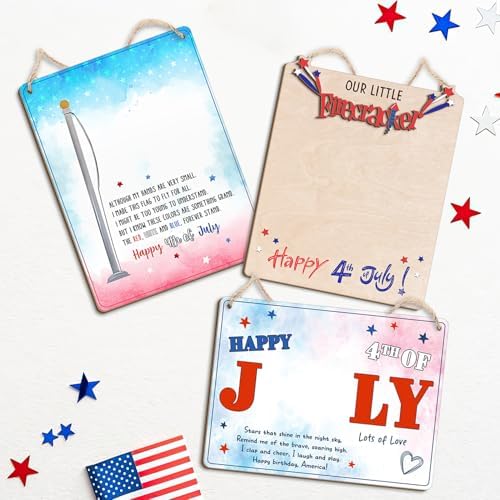 TRUMPETIC 4th of July Handprint Flag Craft with Poem