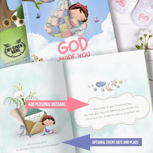 Personalized Baby Book - God Made You for Girls and Boys