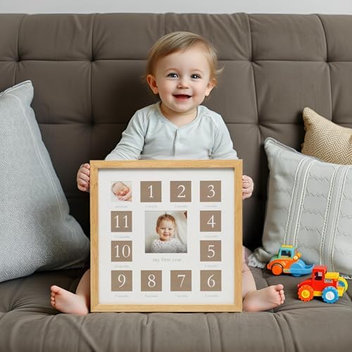 Kate Milo My First Year Wooden Picture Frame
